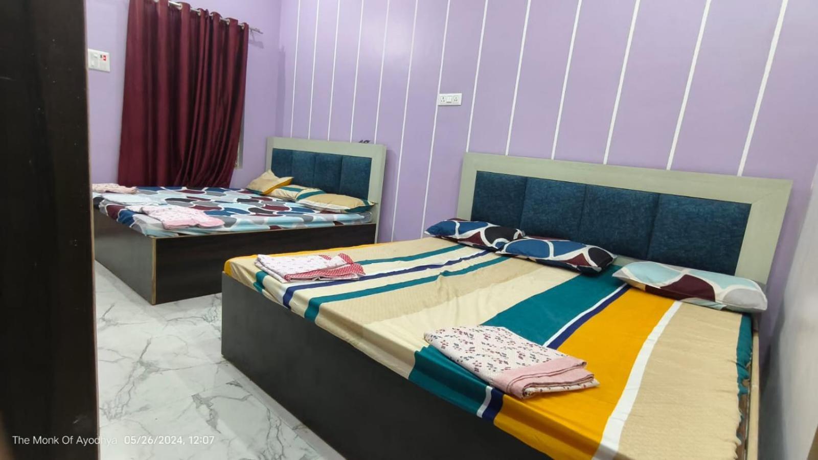 Shree Ayodhya Dham Guest House 300 Meter From Sri Ram Temple Free Pick Up , Drop , Breakfast & Wifi Esterno foto